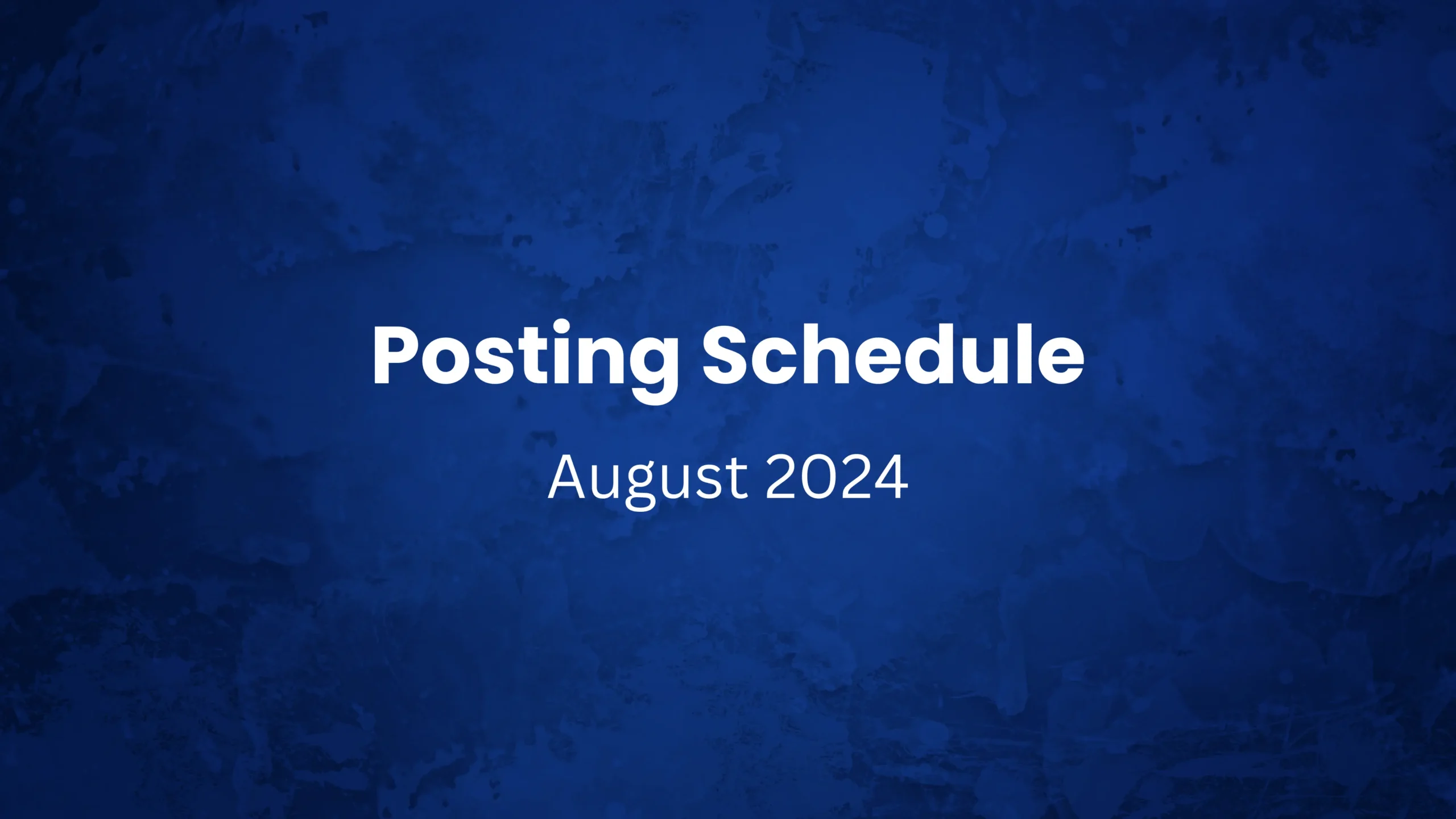 August 2024 Posting Schedule for The Nefarious Ones by Rena Aliston