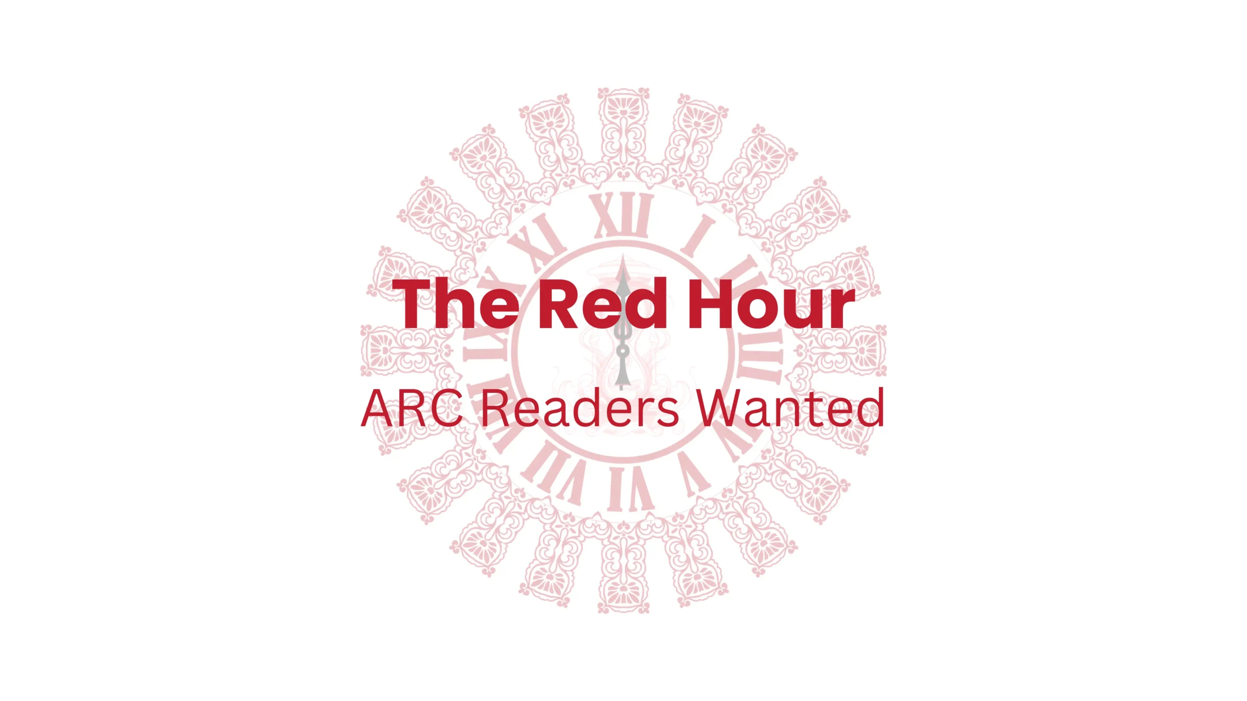 ARC Readers Wanted for The Red Hour by Rena Aliston